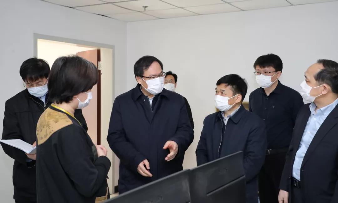 楊金成到七院、七一四所檢查指導疫情防控和複工複產工作
