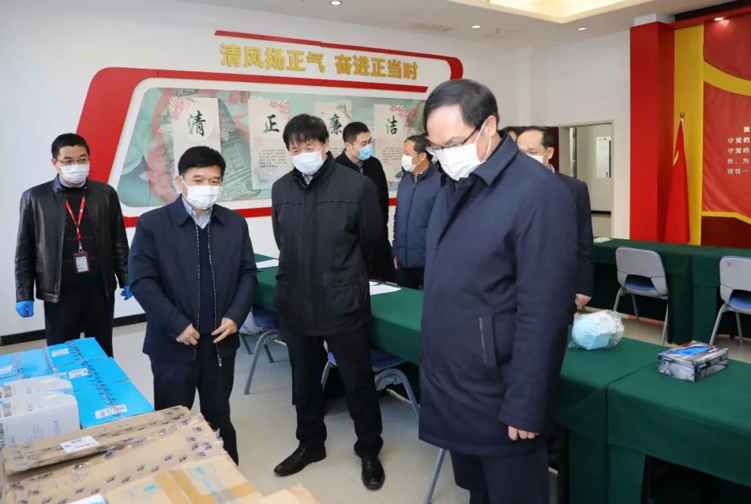 楊金成到七院、七一四所檢查指導疫情防控和複工複產工作